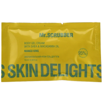 Зволожувальний крем-гель для тіла Skin Delights Mango King Mr.SCRUBBER, 10 мл